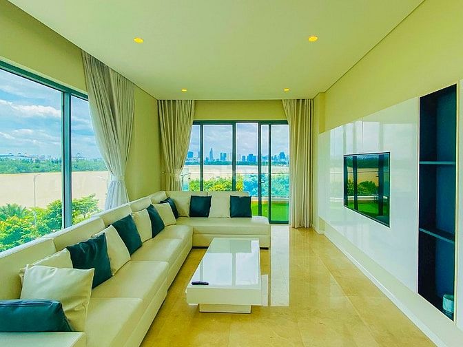 Căn hộ bán hoặc cho thuê tại Diamond Island view sông 4PN 233m2