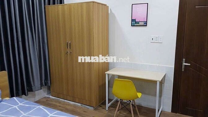 Phòng Full nội thất Cô Giang gần cầu Ông Lãnh, Phố Bùi Viện Quận 1