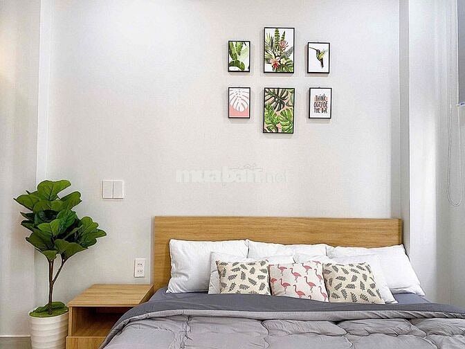 Cho Thuê Căn Hộ Studio 40m2 Full NT Cửa Sổ Ngay Lê Văn Sỹ PCCC Đầy Đủ