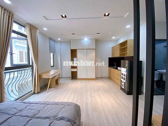 Cho Thuê Căn Hộ Studio 40m2 Full NT Cửa Sổ Ngay Lê Văn Sỹ PCCC Đầy Đủ