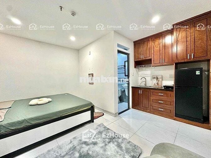 CĂN STUDIO FULL NỘI THẤT NGAY KHU SÂN BAY MỚI 100% CÓ THANG MÁY