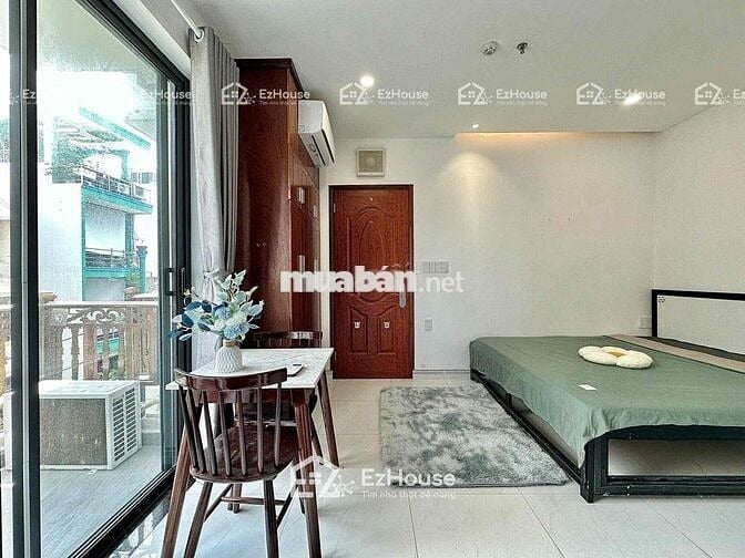 CĂN STUDIO FULL NỘI THẤT NGAY KHU SÂN BAY MỚI 100% CÓ THANG MÁY