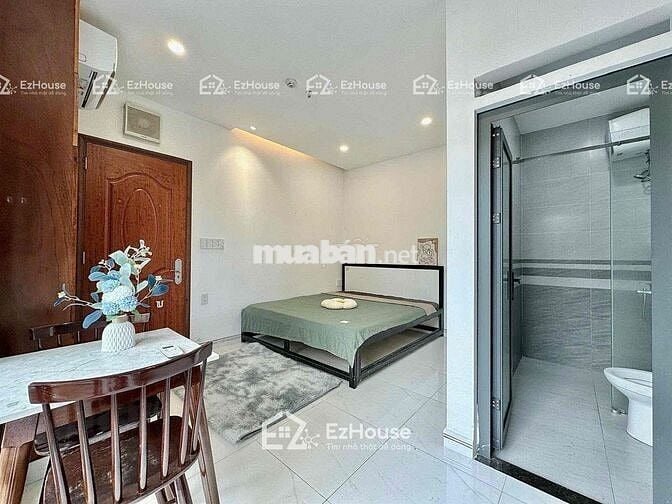 CĂN STUDIO FULL NỘI THẤT NGAY KHU SÂN BAY MỚI 100% CÓ THANG MÁY