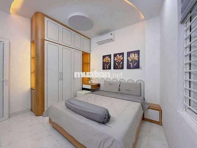Nhà 3 tầng 3 mê trên lợp tôn chóng nóng kiệt Huỳnh Ngọc Huệ sau Nhà MT