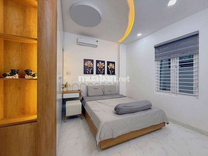 Nhà 3 tầng 3 mê trên lợp tôn chóng nóng kiệt Huỳnh Ngọc Huệ sau Nhà MT