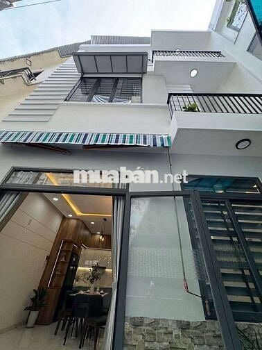 Nhà 3 tầng 3 mê trên lợp tôn chóng nóng kiệt Huỳnh Ngọc Huệ sau Nhà MT