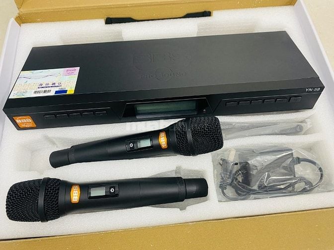 Micro Karaoke Không Dây BBS YN58 – Hàng Chính Hãng, Bảo Hành Uy Tín