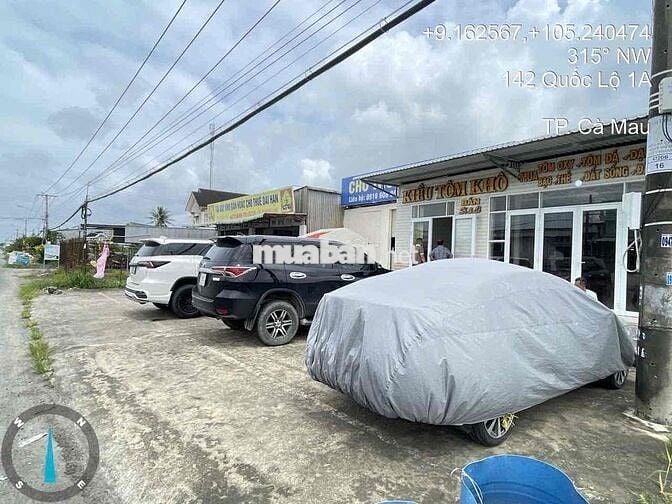 🏭 BÁN KHO XƯỞNG MẶT TIỀN QUỐC LỘ 1A – TP CÀ MAU