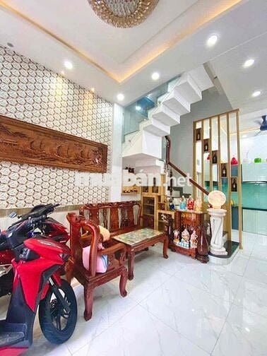 Bán nhà hem xe hơi thông,xây 4 tầng hơn 5 tỷ,Lê Đức Thọ,quận Gò Vấp