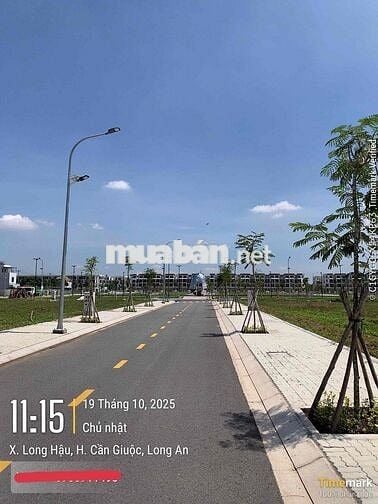 Đất nền đã có sổ đỏ riêng The 826EC Long Hậu, giỏ hàng cđt 39 nền GĐ1