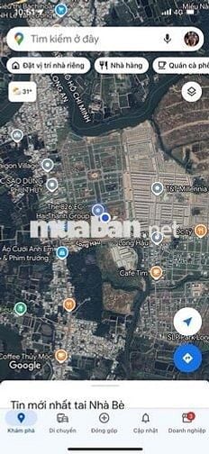 Đất nền đã có sổ đỏ riêng The 826EC Long Hậu, giỏ hàng cđt 39 nền GĐ1