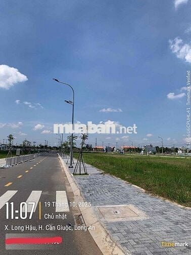 Đất nền đã có sổ đỏ riêng The 826EC Long Hậu, giỏ hàng cđt 39 nền GĐ1