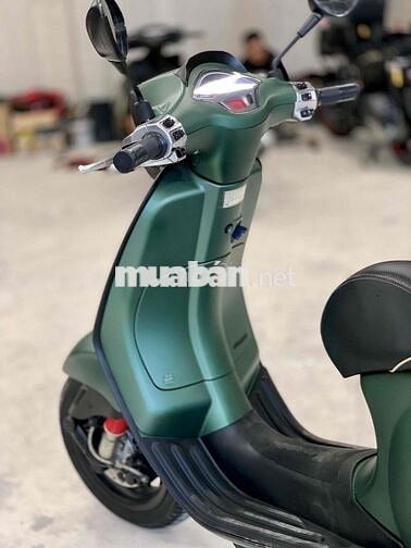 🔥Vespa Sprint 125 ABS 2018 xanh rêu nhám chuẩn zin