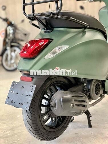 🔥Vespa Sprint 125 ABS 2018 xanh rêu nhám chuẩn zin