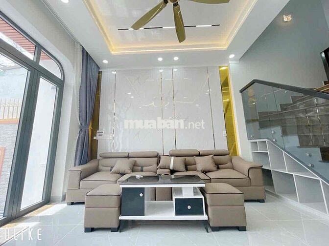 Nhà 1 trệt 1 lầu . sổ full thổ cư . phường Tân hiệp cũ . 4 phòng ngủ.