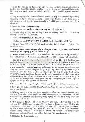 BĐS Ấp Tà Thiết, Lộc Thịnh, Lộc Ninh, Bình Phước (Lộc Thành, Đồng Nai)
