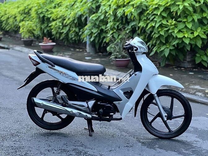 🌈Xe honda Wave 2014 màu  trắng đen mới len k