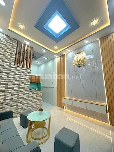 Nhà mới tuyệt đẹp, 02 căn đôi, 1Trệt, 2 lầu, ST, Hẻm 184 Lưu Hữu Phước