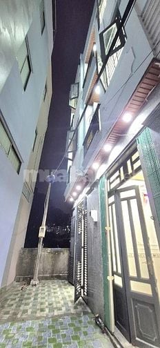 Nhà mới tuyệt đẹp, 02 căn đôi, 1Trệt, 2 lầu, ST, Hẻm 184 Lưu Hữu Phước