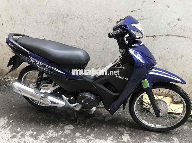 hon da wave A110 cc màu xanh  đen 2025