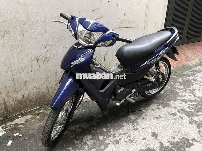 hon da wave A110 cc màu xanh  đen 2025