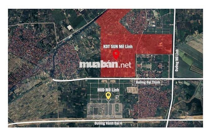 Gần Shophouse Sun Group và KDT Hut Mê Linh 200tr/m và KCN Quang Minh Gần Shophouse Sun Group và KDT Hut Mê Linh 200tr/m và KCN Quang Minh