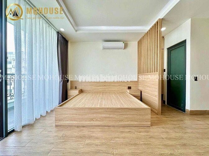 Cho Thuê Căn Hộ Ban Công Tách Bếp Full Nội Thất_Nguyễn Thị Tần Quận 8