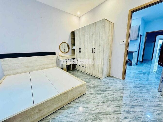 CĂN HỘ MỚI 1PN BAN CÔNG QUẬN 4, TÁCH BẾP, FULL NỘI THẤT, ĐOÀN VĂN BƠ