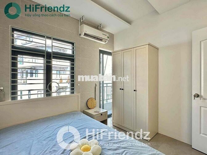 2 Phòng Ngủ - 45m2 - Ban Công -Full Nội Thất- Khu Sân Bay-Cv Gia Định