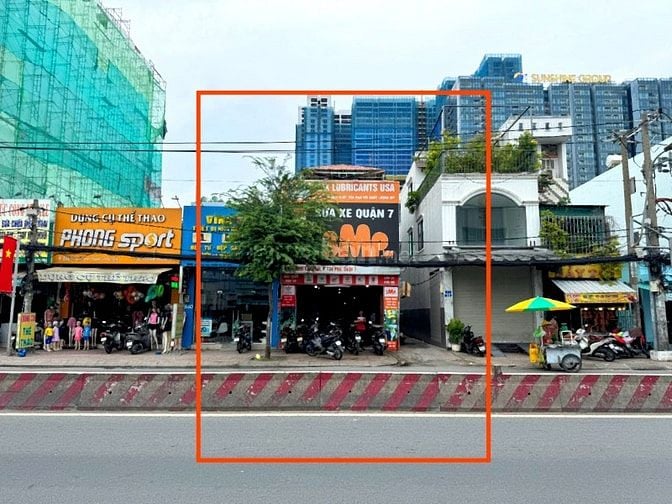 BÁN NHÀ GÓC 2 MẶT TIỀN : 838 HUỲNH TẤN PHÁT - P. TÂN PHÚ - Q. 7 - HCM