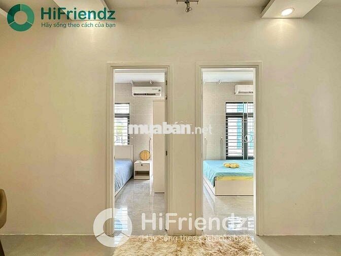 2 Phòng Ngủ - 45m2 - Ban Công -Full Nội Thất- Khu Sân Bay-Cv Gia Định