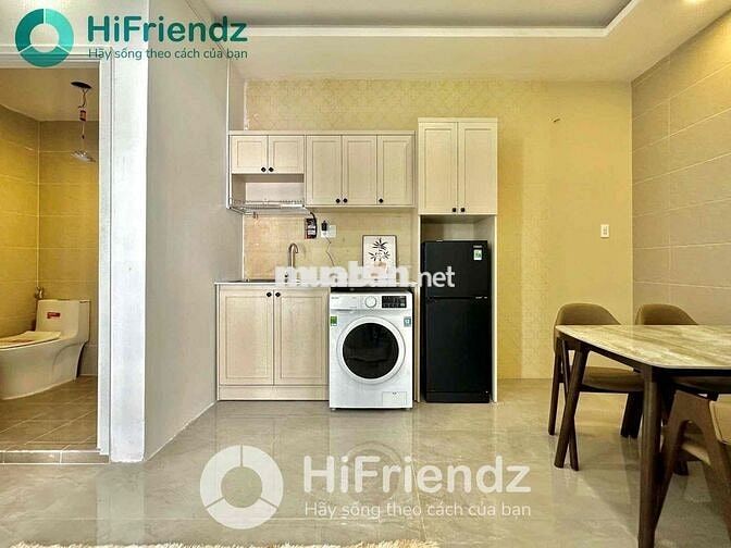 2 Phòng Ngủ - 45m2 - Ban Công -Full Nội Thất- Khu Sân Bay-Cv Gia Định