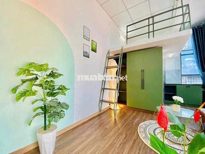 🆙🔝Cho thuê duplex bancol, toà nhà thang máy, gần trường UTH, Hutech