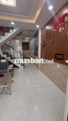 Nhà Mới Đẹp Full Nội Thất HXH Đg Số 9 P9: 3.8x10m, 2pn