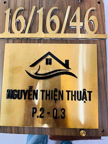 Nhà mới lên sóng 4 tầng Nguyễn Thiện Thuật, Quận 3