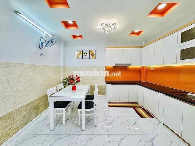 Bán nhà khu VIP, P9, Gò Vấp, 4*12, , 3 tầng, hẻm XH, giá 6,65tỷ