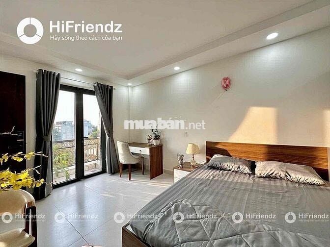 CHO THUÊ CĂN HỘ DỊCH VỤ BAN CÔNG FULL NỘI THẤT THOÁNG MÁT SẠCH SẼ ĐÂY