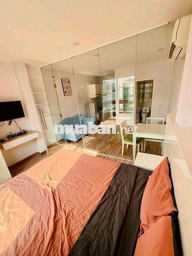 CHO THUÊ CĂN HỘ TÁCH BẾP THANG MÁY FULL NỘI THẤT GIÁ RẺ CHỢ TÂN ĐỊNH