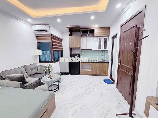 Cho thuê studio thoáng mát full đồ mới tinh tại Đội Cấn, Ba Đình