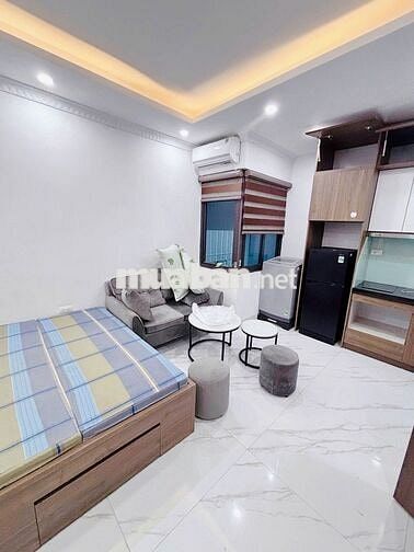 Cho thuê studio thoáng mát full đồ mới tinh tại Đội Cấn, Ba Đình