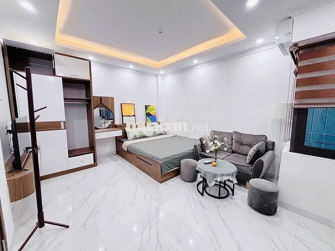 Cho thuê studio thoáng mát full đồ mới tinh tại Đội Cấn, Ba Đình