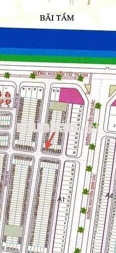 Lô đất Khu A1 phương trang ngay biển cực đẹp