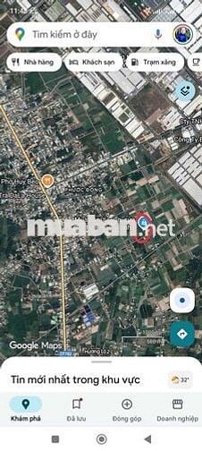 LÔ CẶP Cổng KCN PHƯỚC ĐÔNG 10X18=180M2 SHR Giá 555tr