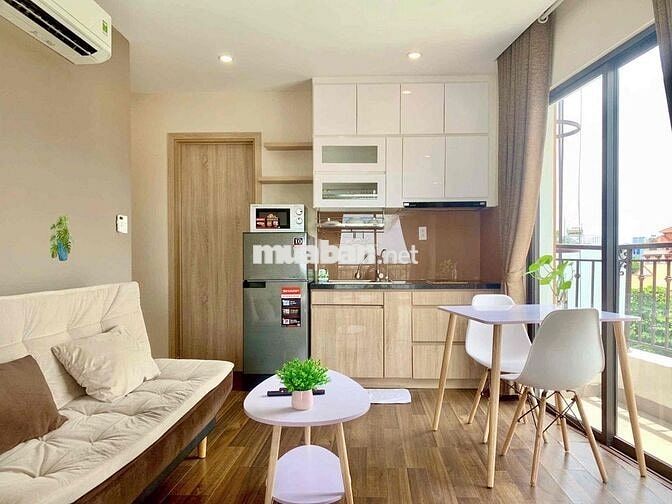 🏙️ Studio - Vách ngăn bếp - Giả ban công ⛅️ - 35m2 - Bình Thạnh 🥰