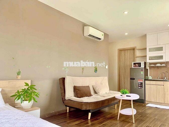 🏙️ Studio - Vách ngăn bếp - Giả ban công ⛅️ - 35m2 - Bình Thạnh 🥰
