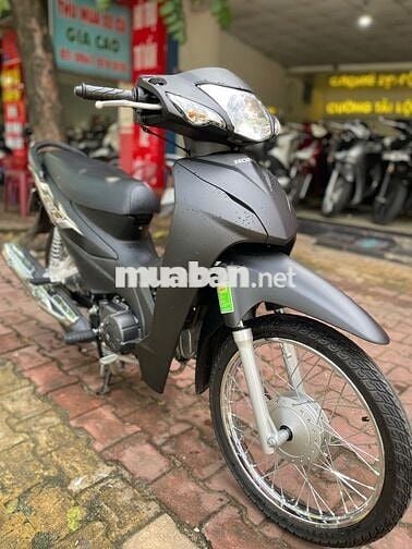 Xe máy Honda Wave Alpha màu đen nhám 2022