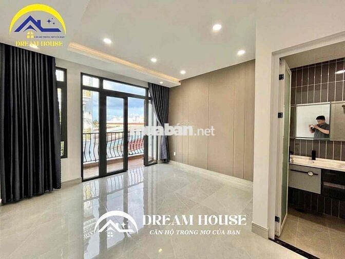 CHO THUÊ STUDIO FULL NỘI THẤT BAN CÔNG THOÁNG MÂT NGAY NGÃ TƯ 4 XÃ