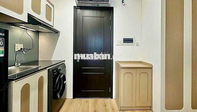 MỚI TOANH! CĂN 1PN 1 BẾP 1WC BAN CÔNG FULL NỘI THẤT GẦN VX HÀNG XANH