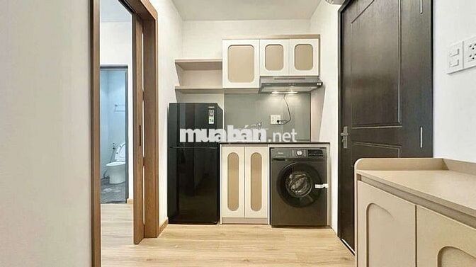 MỚI TOANH! CĂN 1PN 1 BẾP 1WC BAN CÔNG FULL NỘI THẤT GẦN VX HÀNG XANH