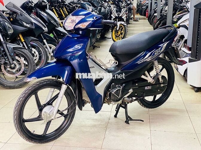 XE MÁY THỊNH PHÁT - WAVE A 110 XANH THAN VÀNH ĐÚC